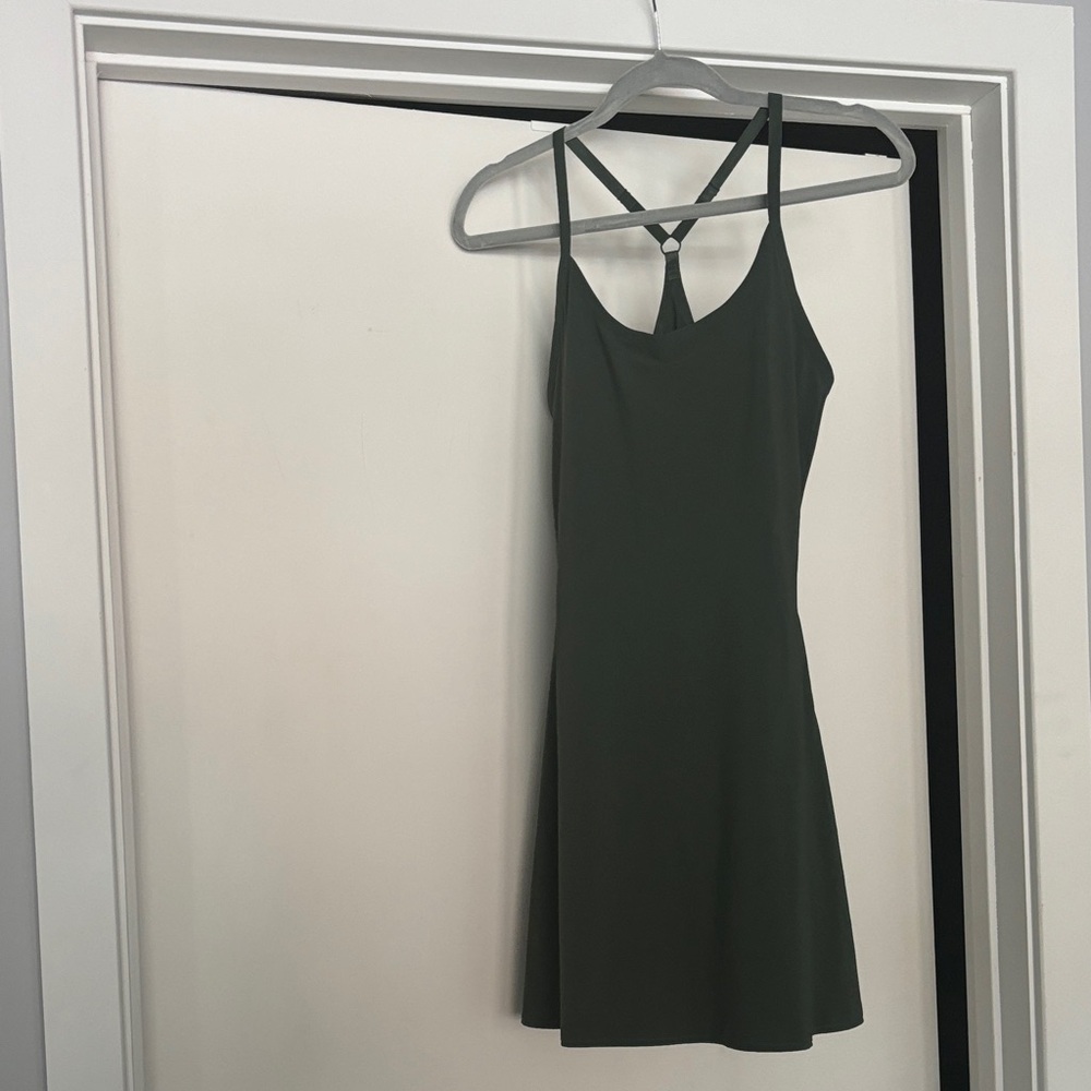 Outdoor Voices Green Exercise Dress